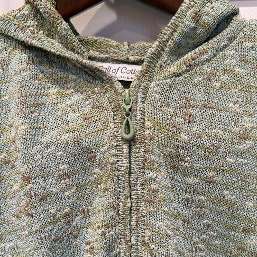 Ball of Cotton Women's Green Sweater